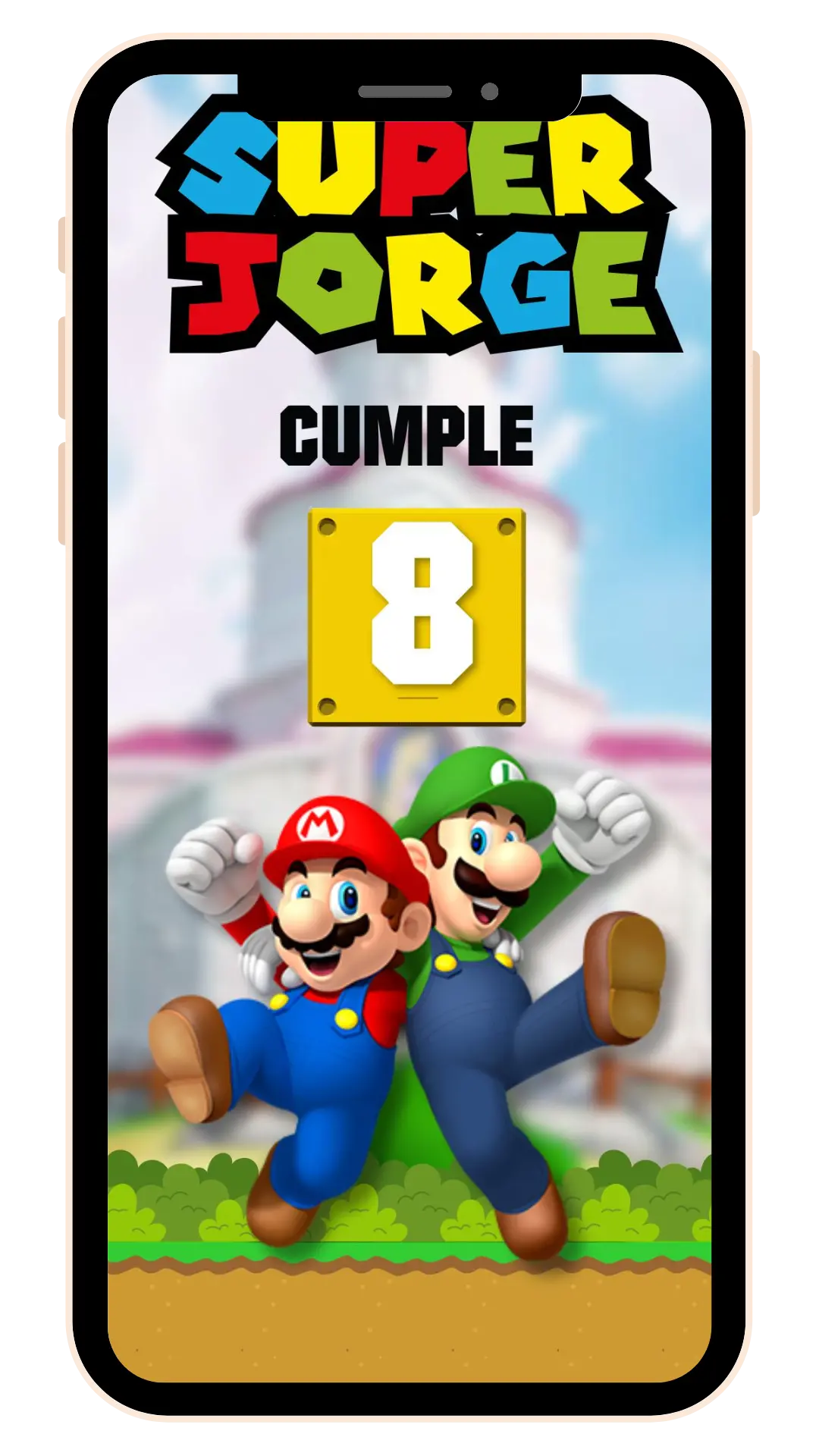 Invitación Mario